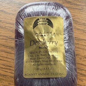 The Body Shop Dewberry Soap in Deep Purple
